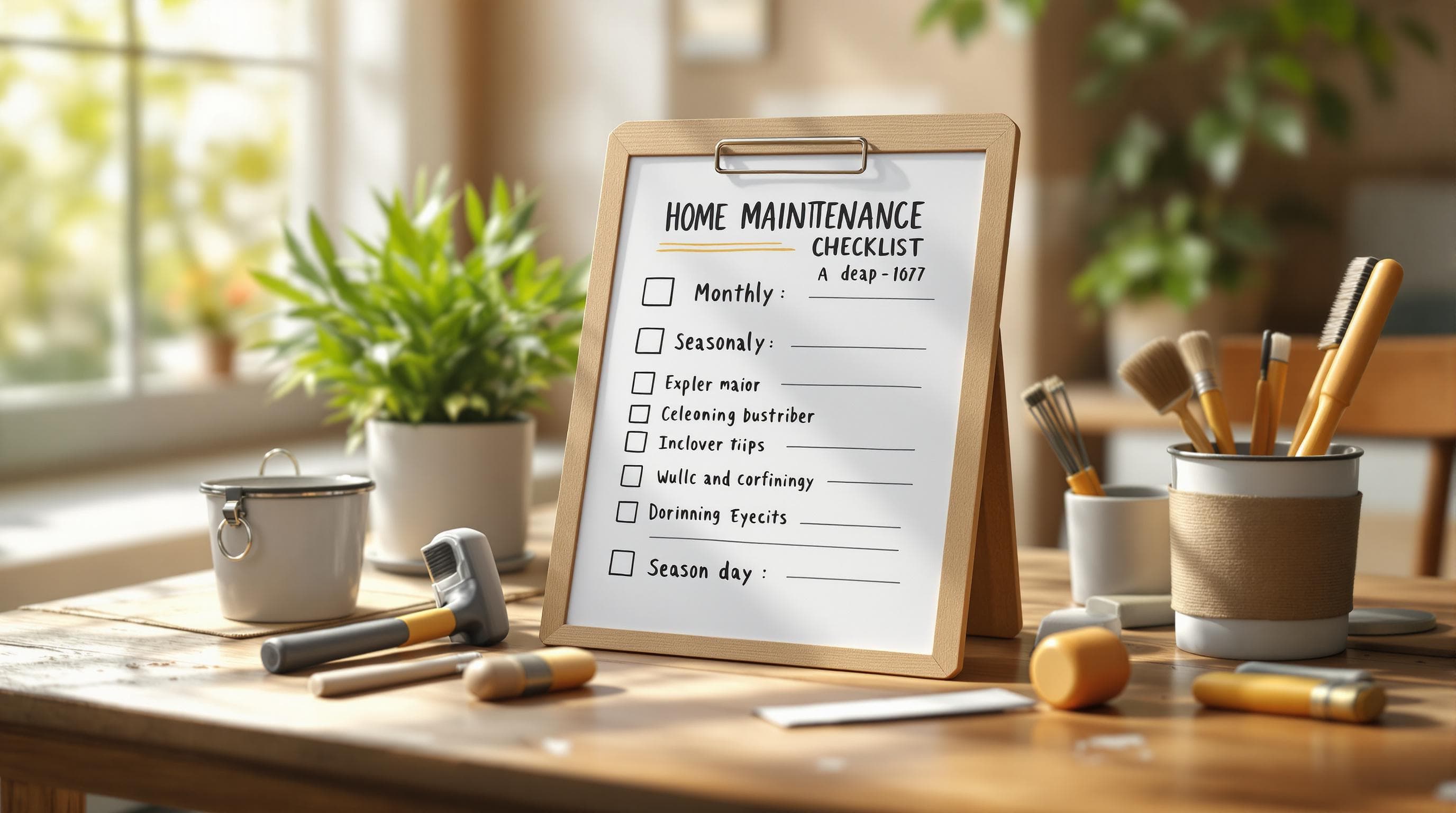 Home Maintenance Schedule: Monthly vs Seasonal Tasks